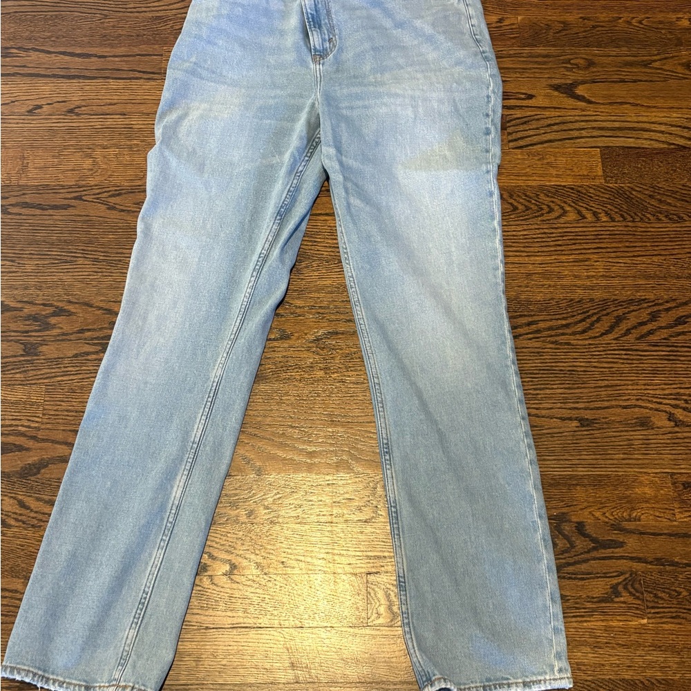 Abercrombie & Fitch '90s Ultra High Rise Jeans - Light Blue